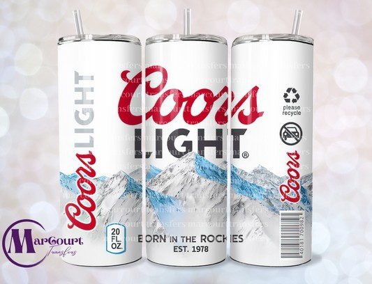 Coor"s ight 20oz Stainless Steel Skinny Tumbler