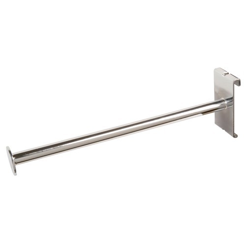 Only Hangers 12" Gridwall Round Faceout- Chrome 4PK