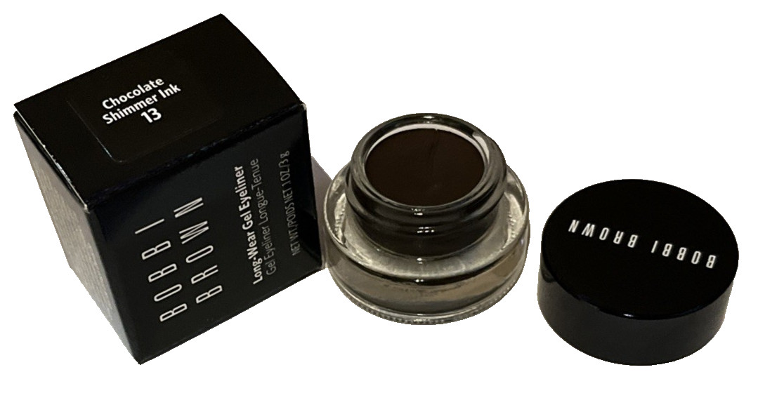 Bobbi Brown Long-Wear Gel Eyeliner # 13 Chocolate Shimmer Ink 0.1 oz/ 3 g
