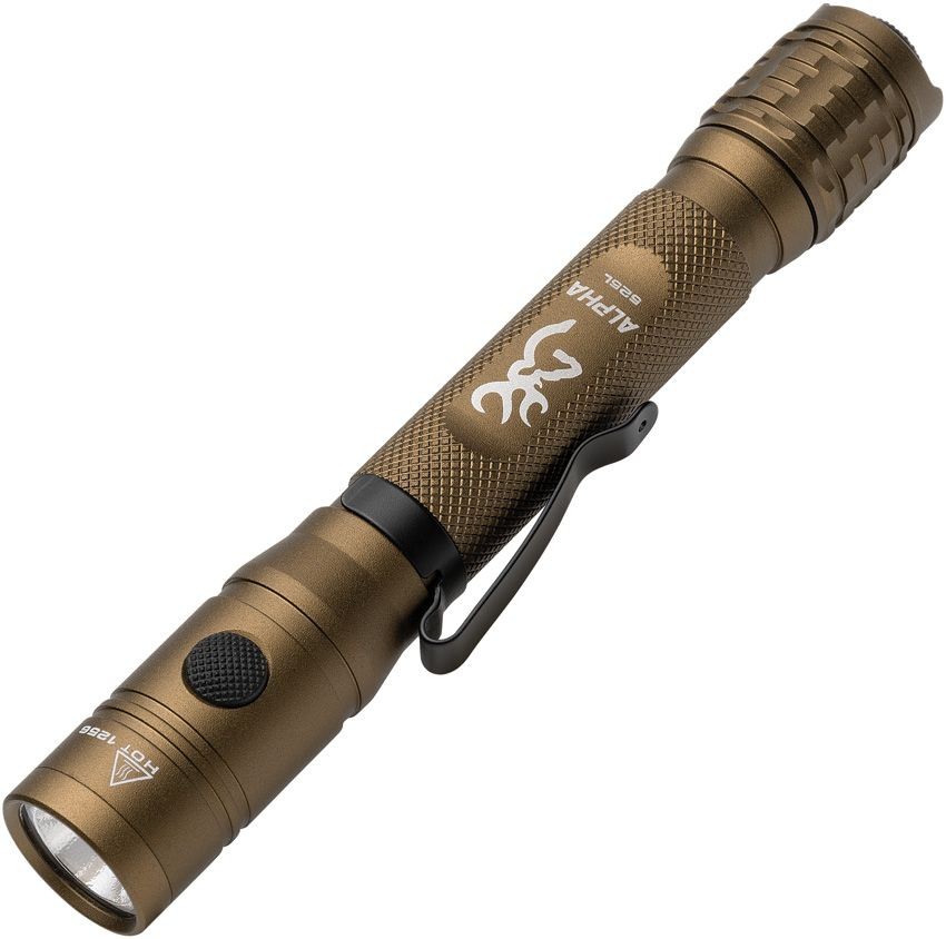 Browning Alpha Flashlight AA Brown