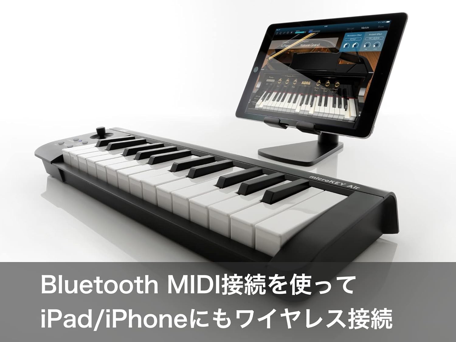 KORG Wireless MIDI Keyboard Controller Bluetooth microKEY2 Air 37-Key