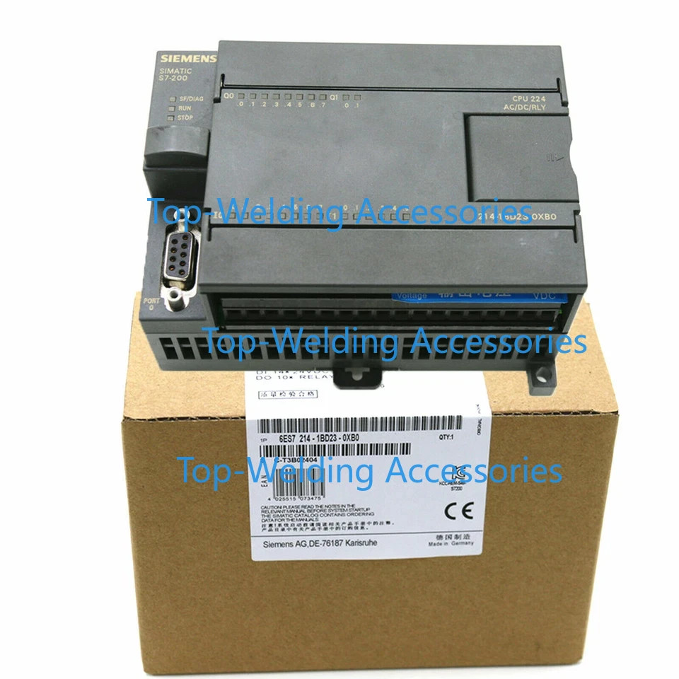 SIEMENS NEW 6ES7 214-1BD23-0XB0 PLC DIGITAL RELAY CPU SIMATIC S7 BASIC MODULE