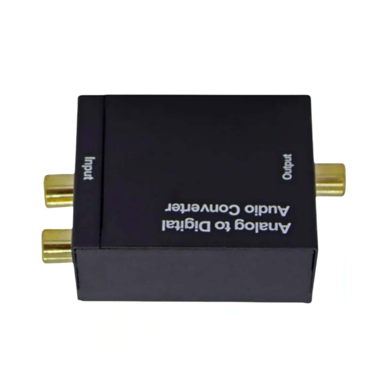 Analog to Digital Audio Converter RCA to Coaxial 96KHz ADC Aluminum Case PCM