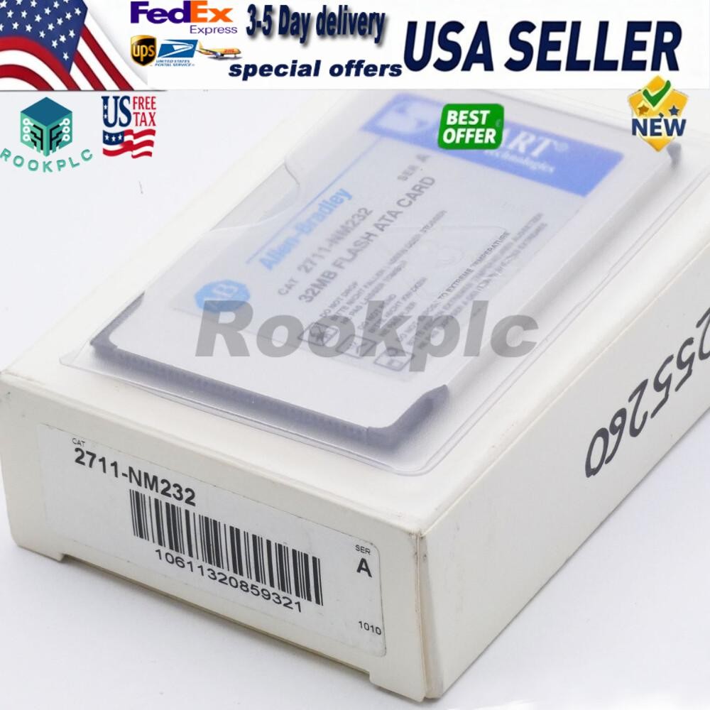 Allen-Bradley 2711-NM232 2711NM232 Ser. 32MB Flash ATA Card US Free Tax
