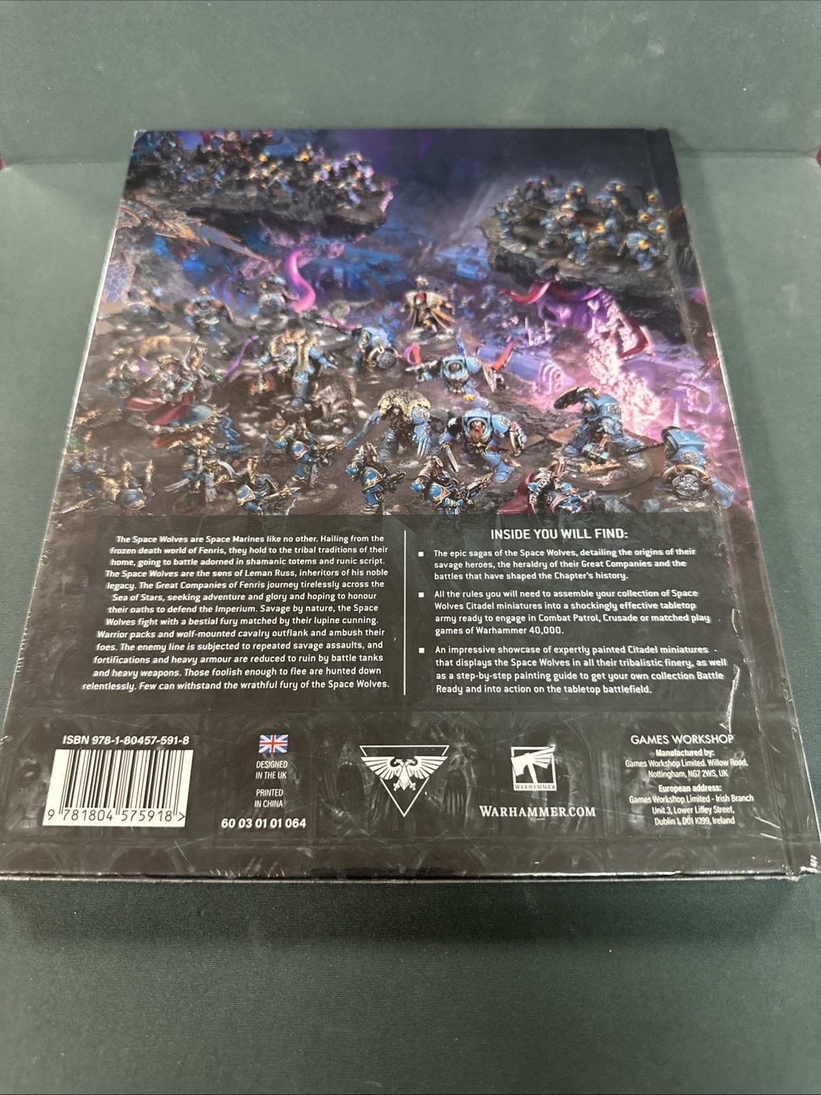 Codex Supplement: Space Wolves - Warhammer 40k - Brand New - Latest Edition!
