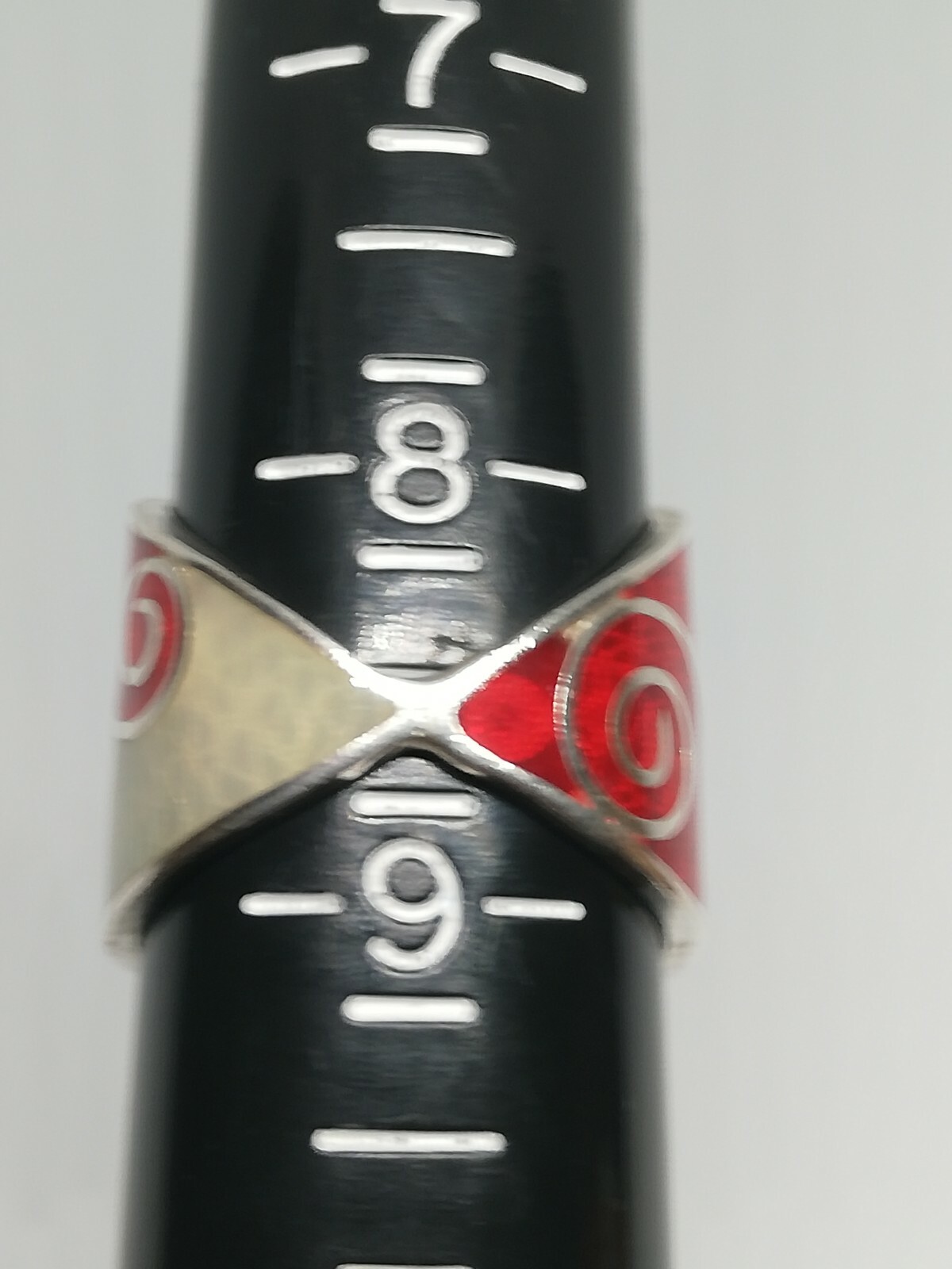 .925 Solid Silver Cocktail Party Ring New.
