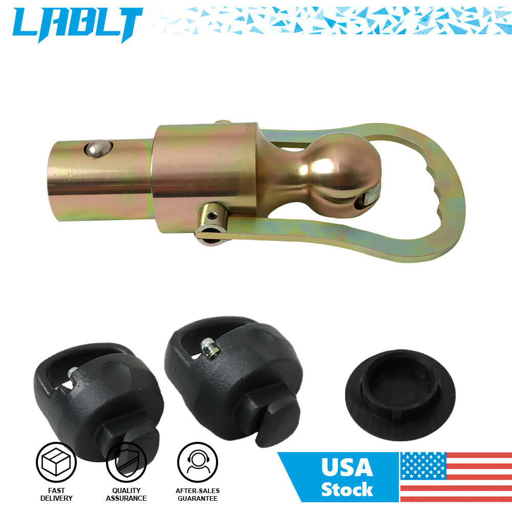 LABLT Trailer Hitches Ball & Safety Chain Kit For Ford/GM/Nissan Truck Models
