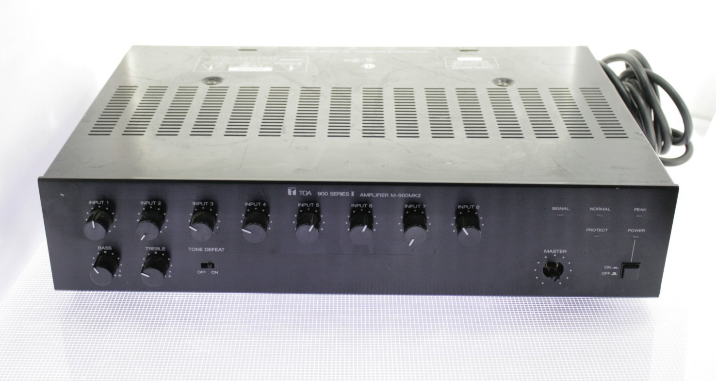 TOA 900 Series II Mixer Preamplifier M-900MK2 8 Channel Unit