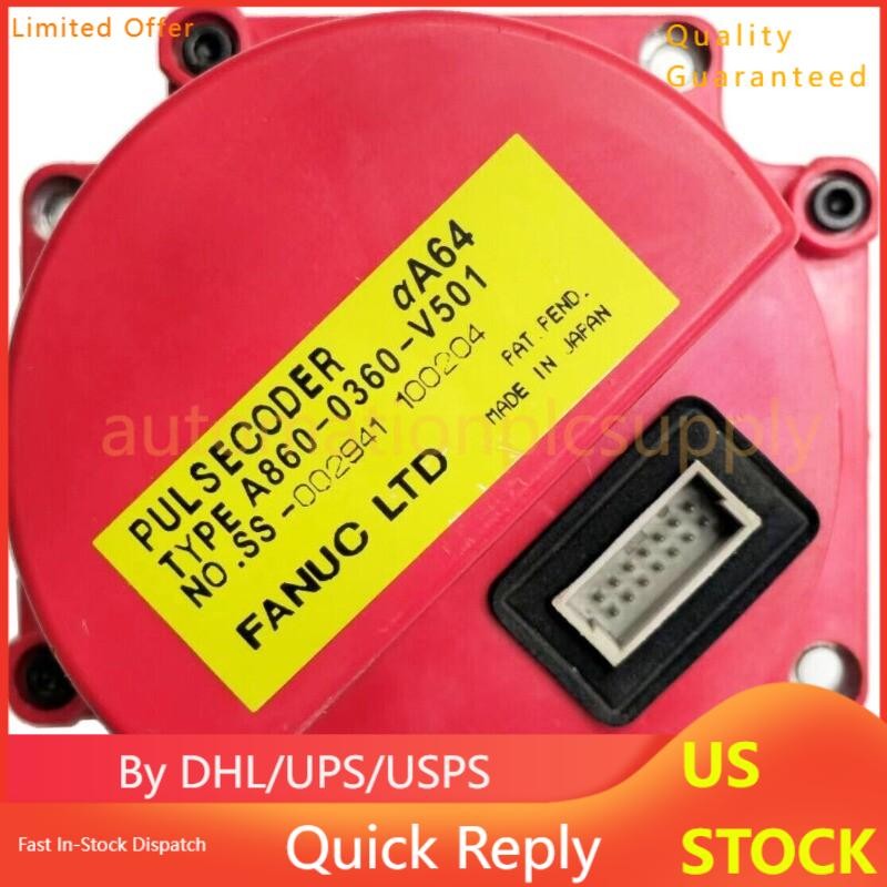Brand New FANUC A860-0360-V501 Encoder Pulse Coder A8600360V501 US Free TAX