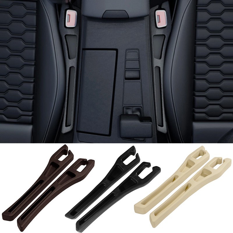 2 PCS Car Seat Gap Filler Organizer with Phone Holder,Upgrade Version Car Seat