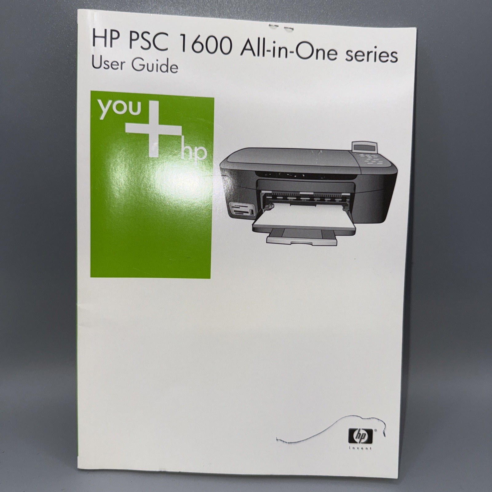 HP PSC 1600 All-in-One series User Guide