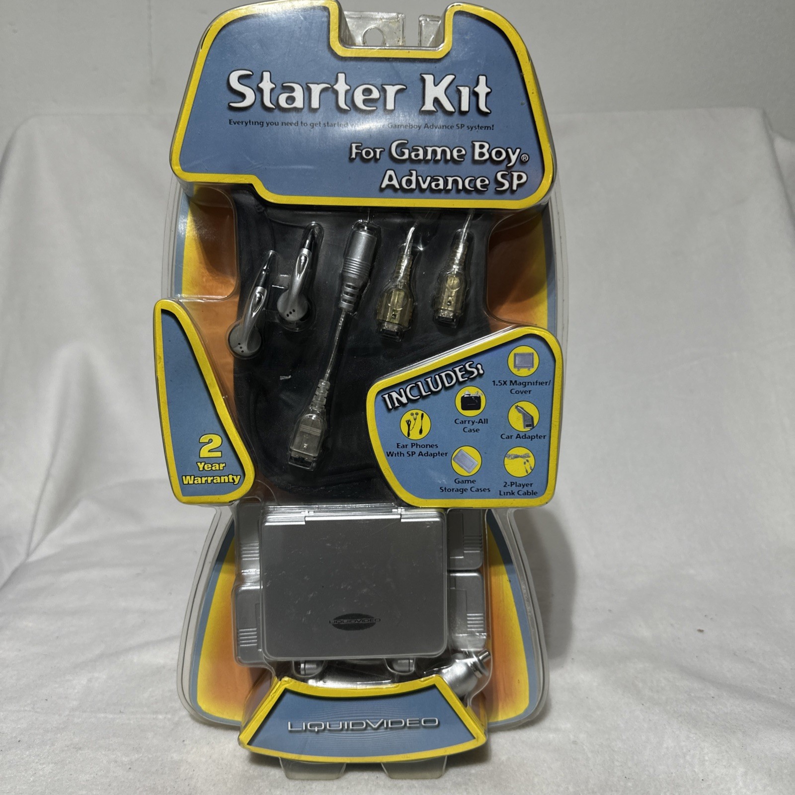 Vintage Liquid Video Starter Kit Accessory Set for Game Boy Sealed