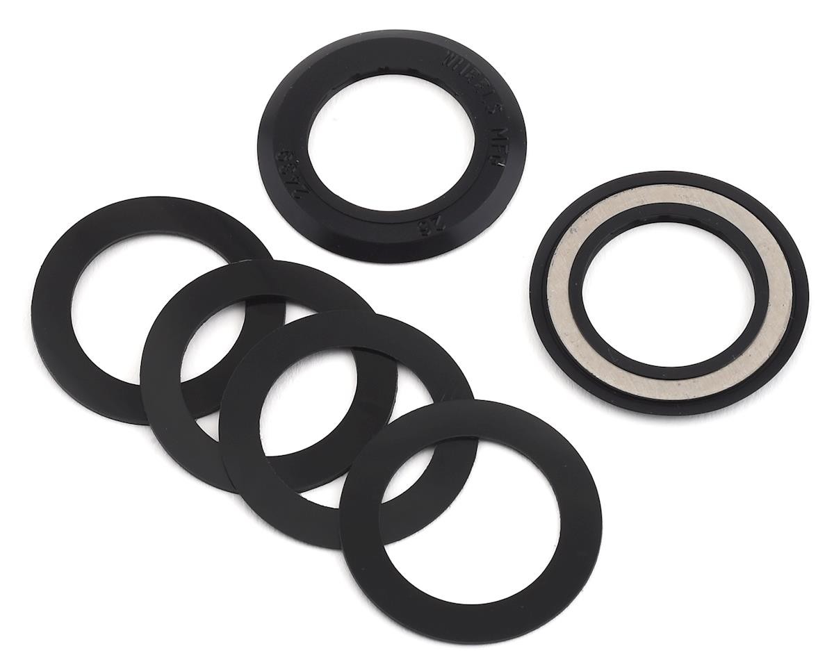 Wheels Manufacturing 24mm Bottom Bracket Spacer Pack (Black) [SHIM-SPACER-PK]