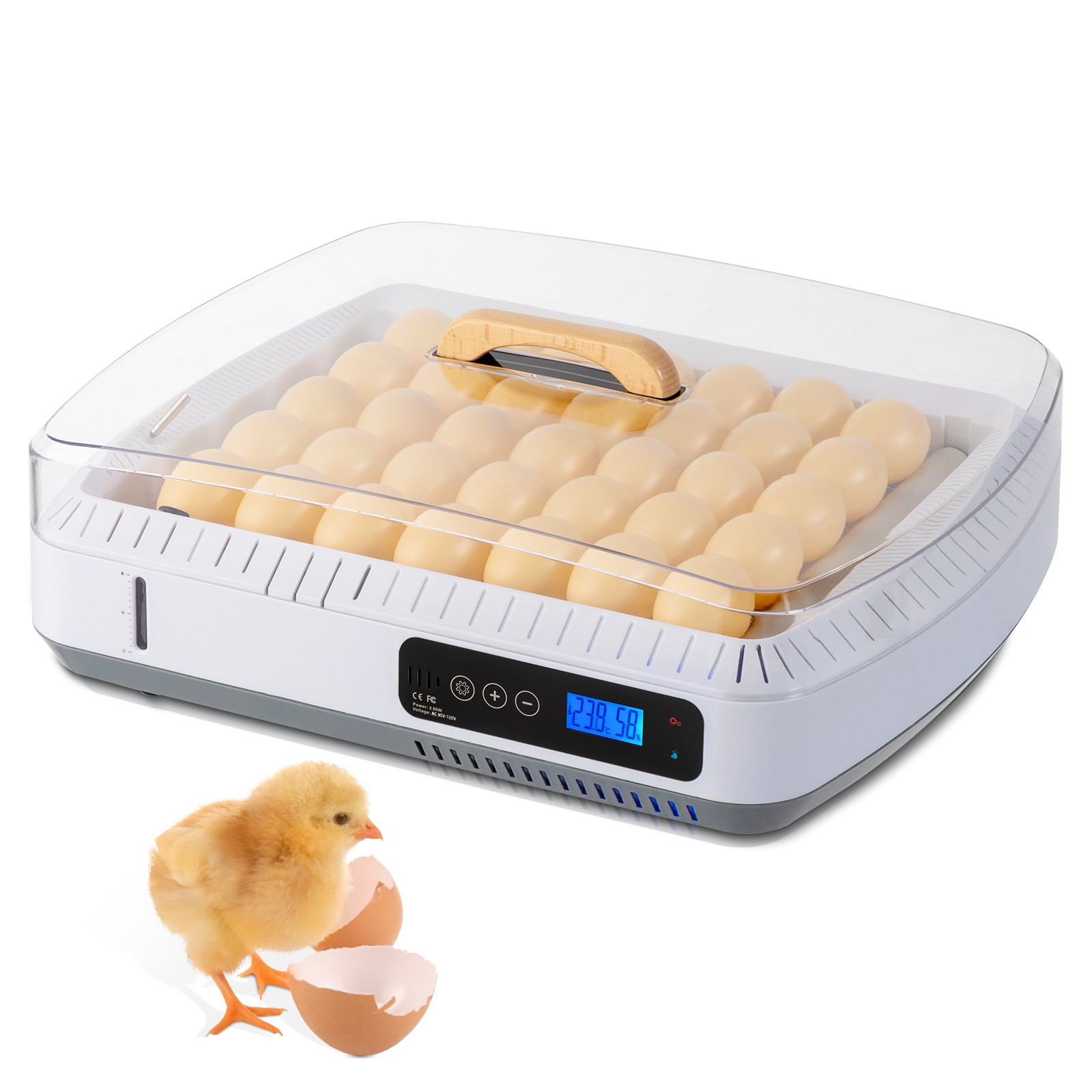 35 Egg Incubator with Automatic Egg Turning Egg Hatching Temp & Humidity Control