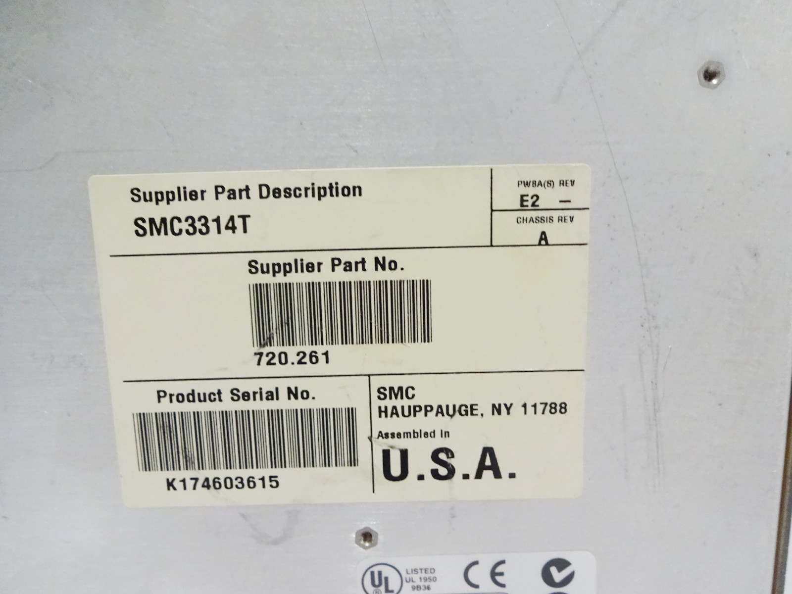 SMC TigerStack 3314T Multi-Segment 14-Port Stackable Hub SMC3314T