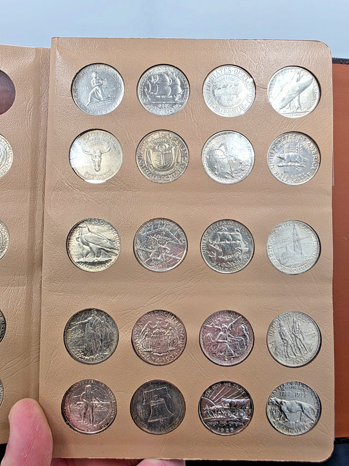 US Commemorative Silver Half $ 50c Complete Set. Including Isabella Quarter!