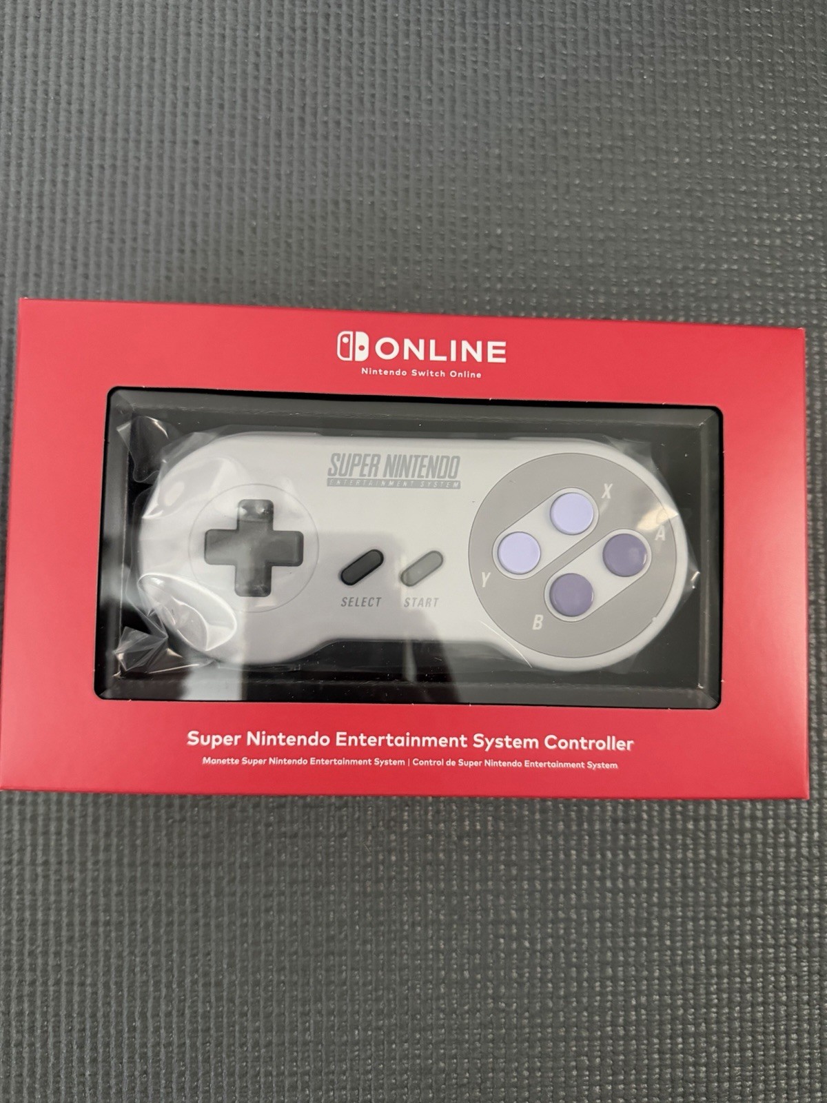 Nintendo Switch Online Super Nintendo Entertainment System Controller, Brand New