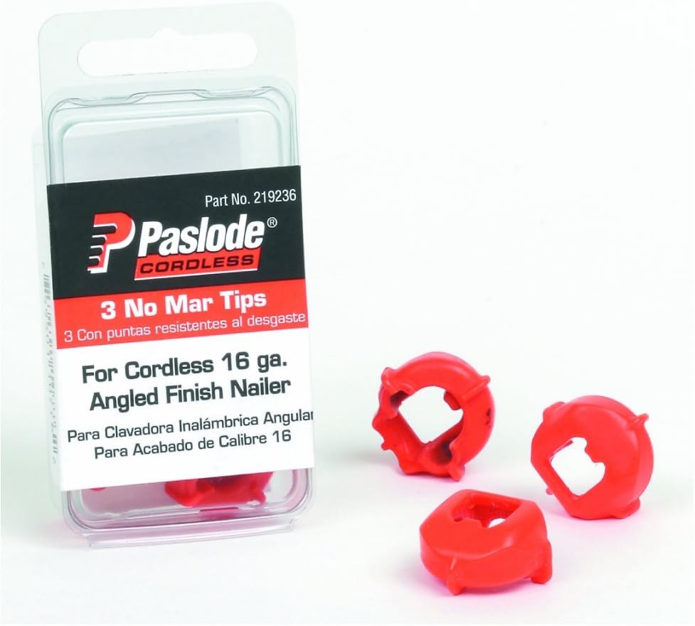 Paslode 219236 16-Gauge Angled Finish Nailer 16 Count (Pack of 1), Orange