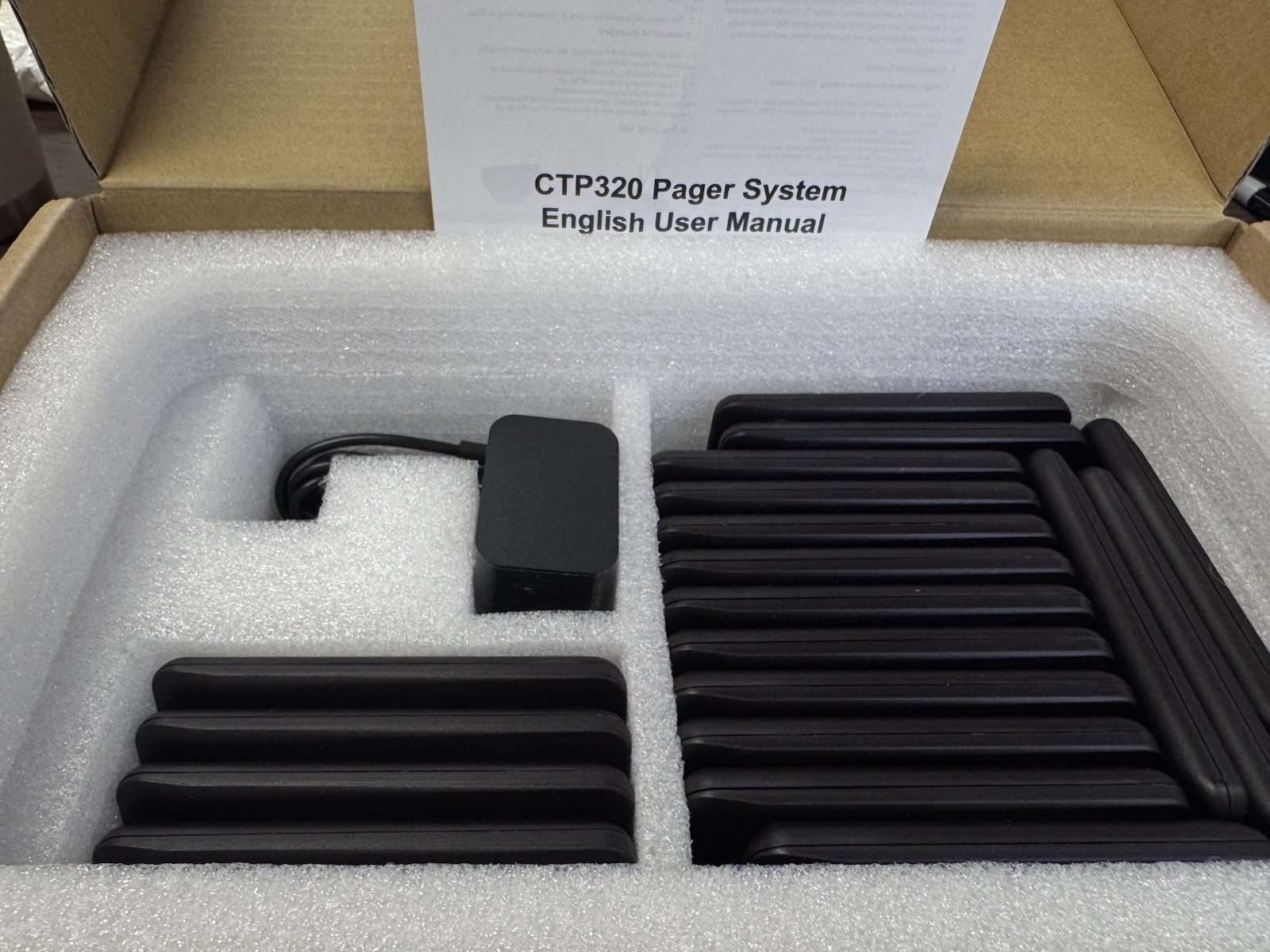 CATEL CTP320 Restaurant Pager System with 20 guest pagers