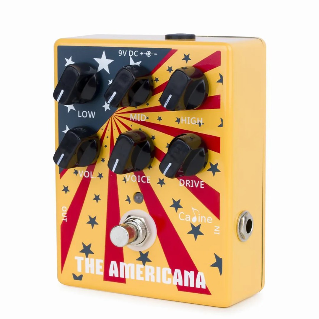 Caline #CP-55 The Americana Sound Overdrive Guitar Effect Pedal - Fender Deluxe