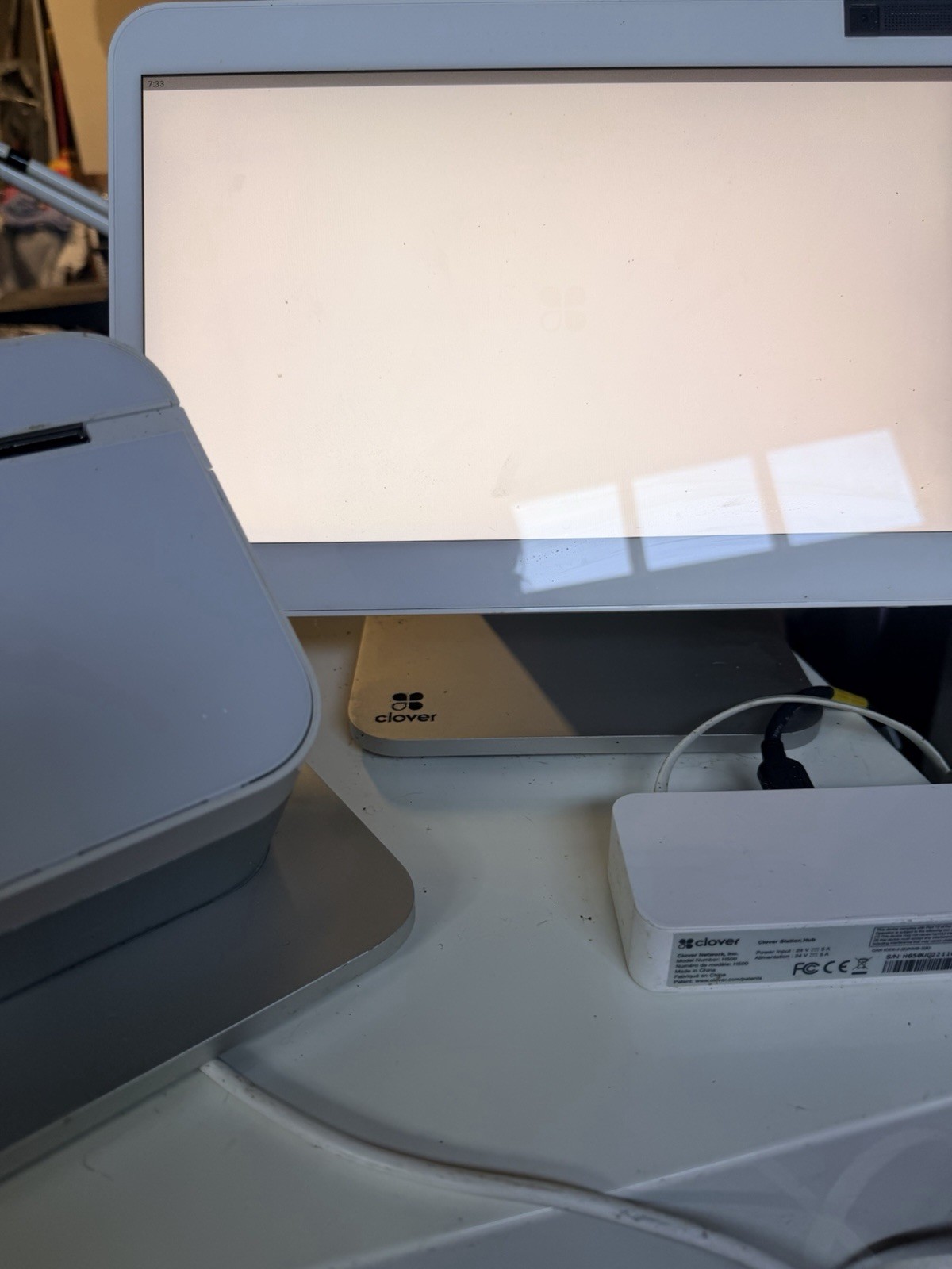 Clover POS system