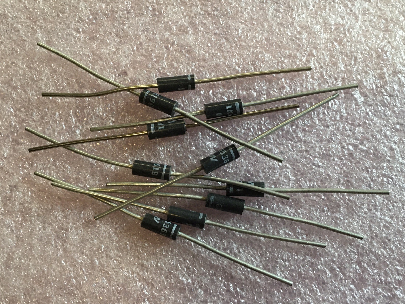 1N5361B ZENER DIODE 27V 5W 5% DO-15 UNBRANDED (LOT OF 10)