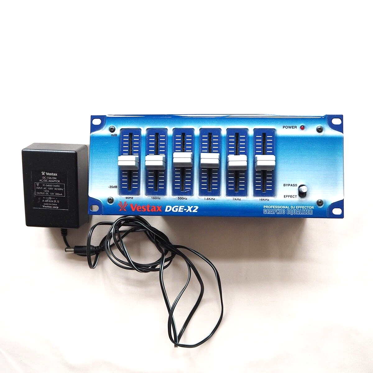 Vestax DGE-X2 Professional DJ Effector Graphic Equalizer