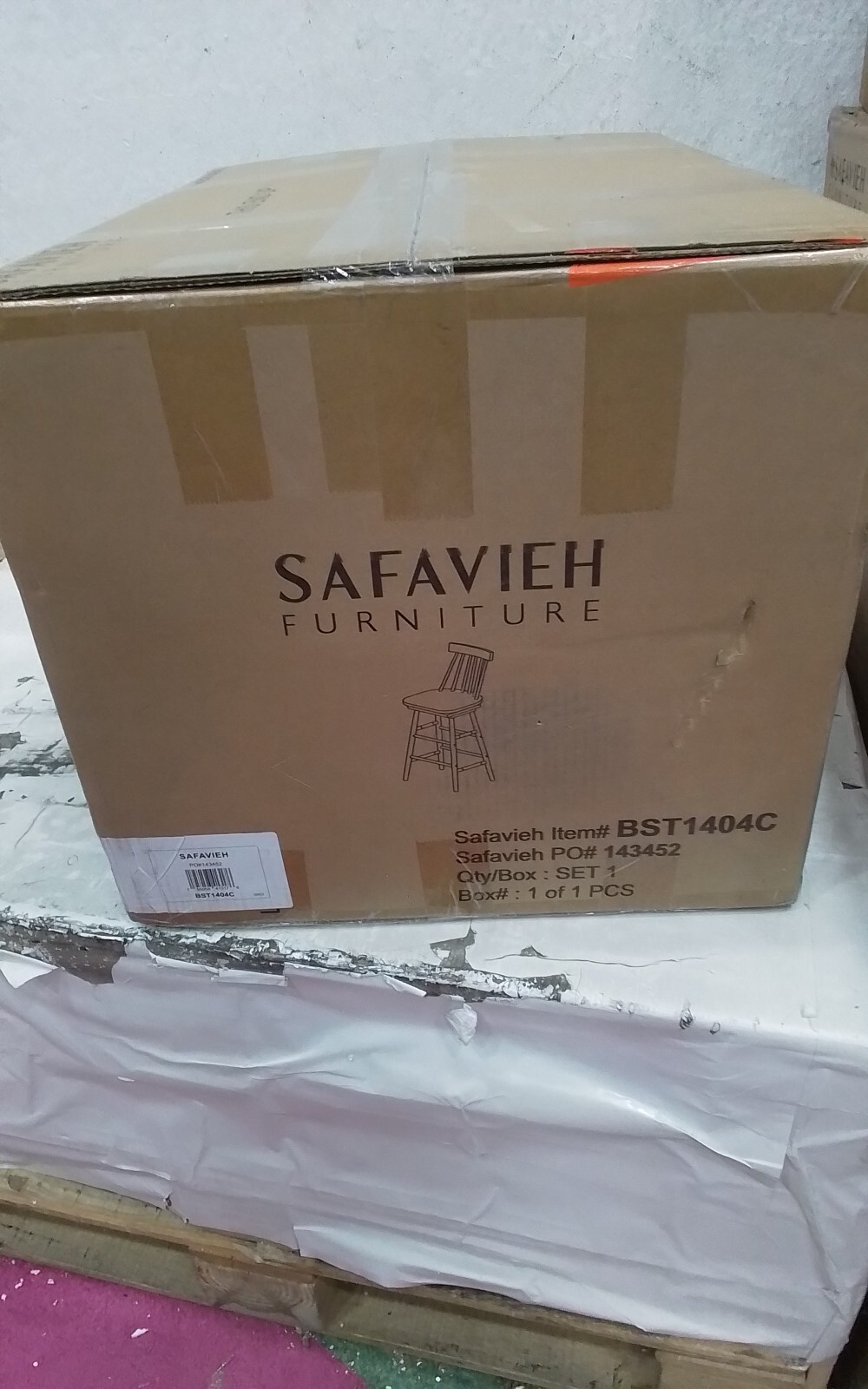 Safavieh QUAI SWIVEL COUNTER STOOL, Reduced Price 2172741845 BST1404C