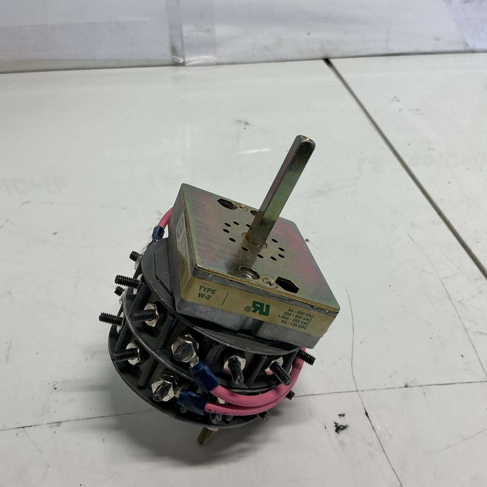 Electroswitch 0453 8116A42G01 Utility Rotary Control Switch Assembly Z-502