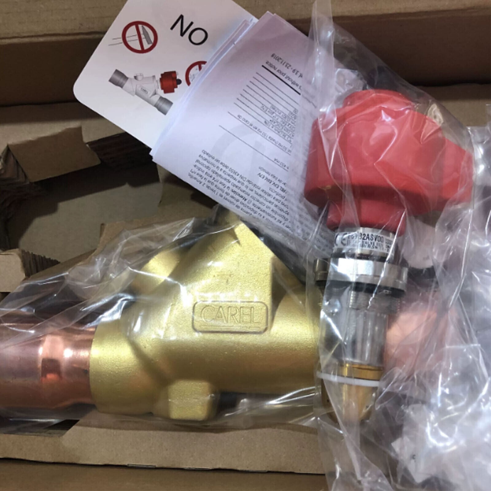 NEW CAREL E6VB2ASV00-C Expansion Valve E6VB2ASV00C
