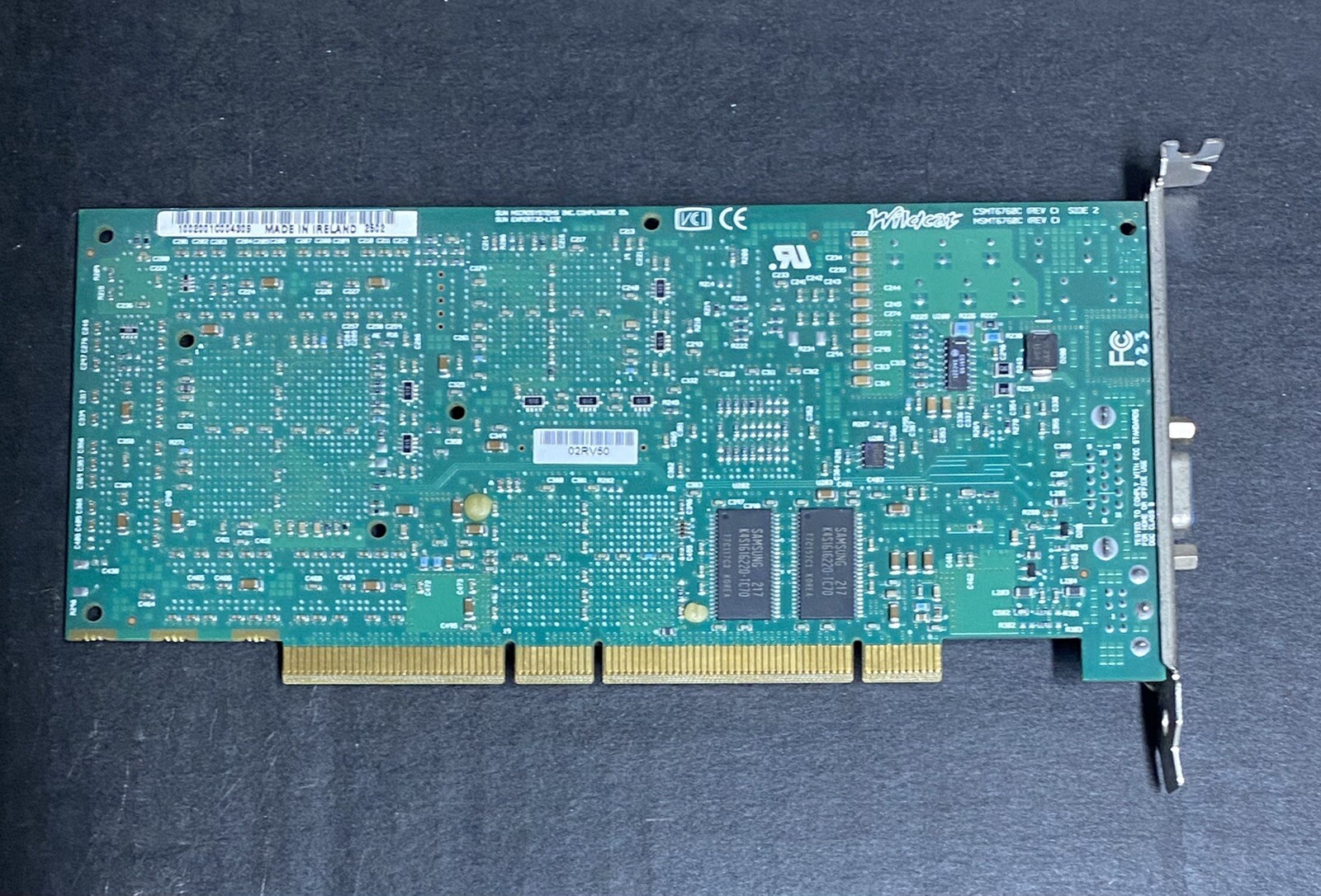 Sun 375-3052 Expert3D Lite 24-Bit Color Frame Buffer X3684A, tested