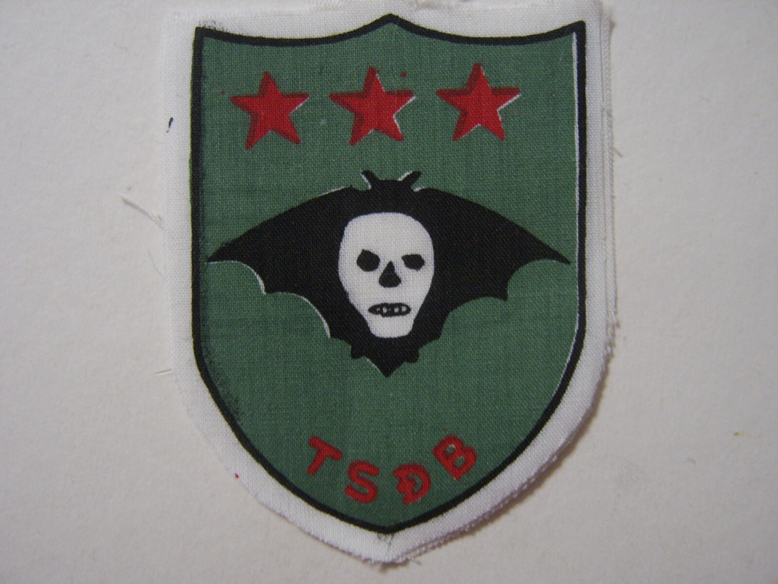 ARVN SPECIAL RECONNAISSANCE TEAM "TSDB" VIETNAM PATCH PRINTED (REPRO):KY22-6