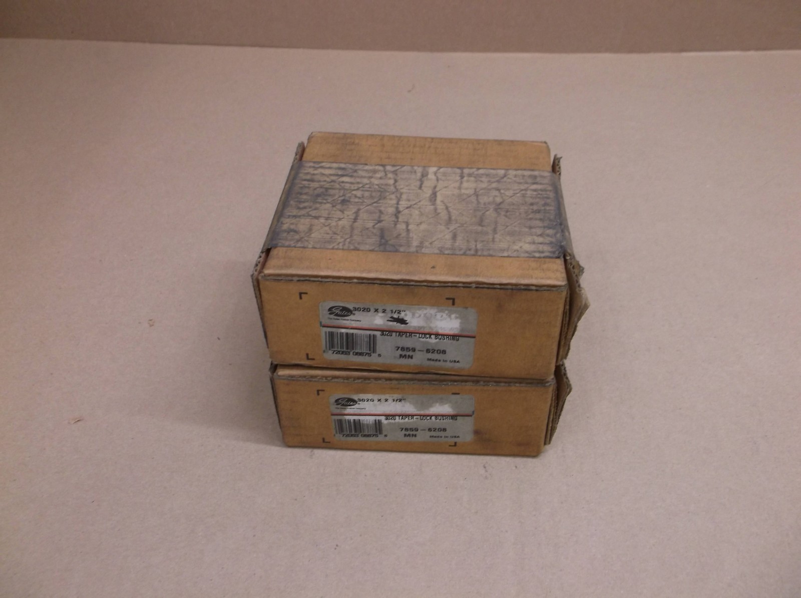 7859-6208 3020 X 2-1/2 Gates NEW In Box Taper Locking Bushing