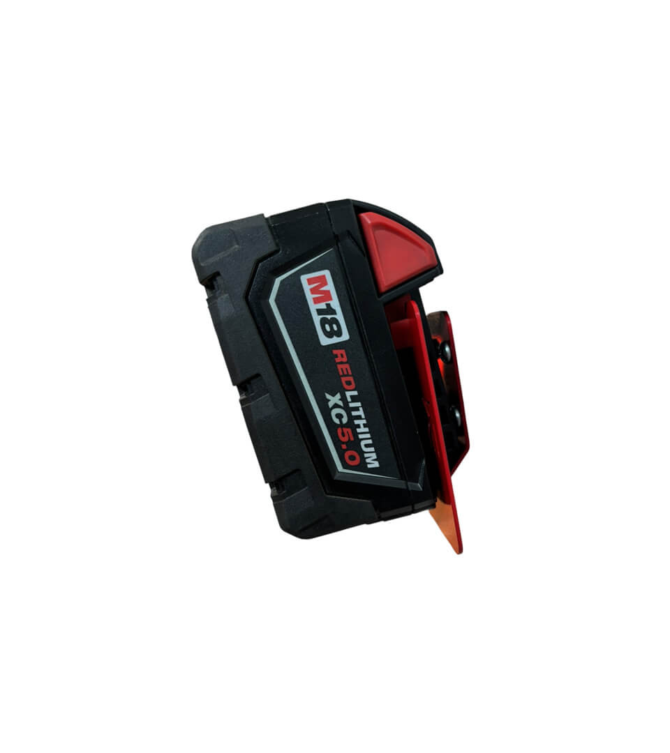 Battery Holders 5-Pack - Compatible with Milwaukee 18v Battery