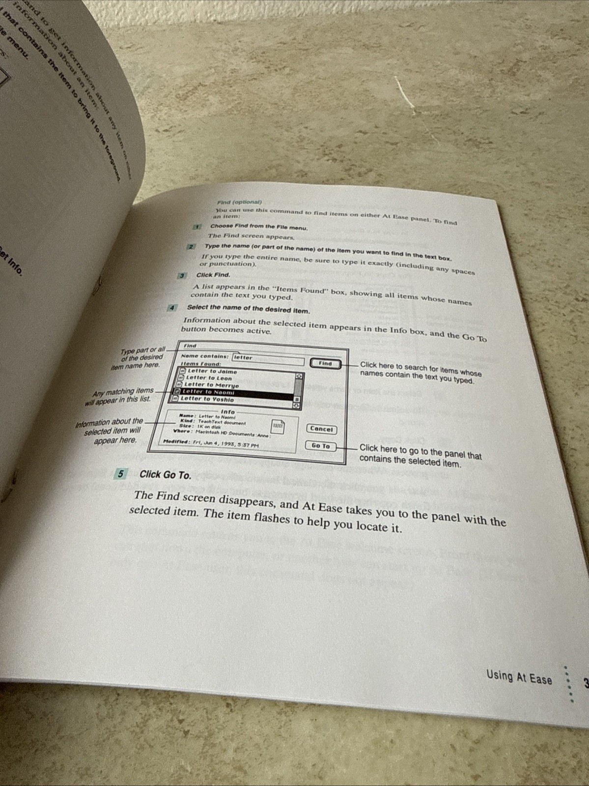 Apple At Ease 2.0 Owner's Guide, 1994, Macintosh