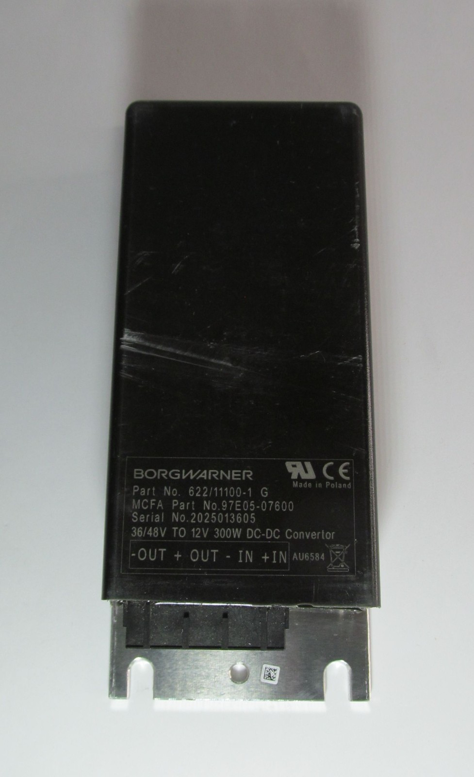 NEW 2025 SEVCON/ BORGWARNER 622/11100-1 DC-DC CONVERTER 36V/48V TO 12V 300W