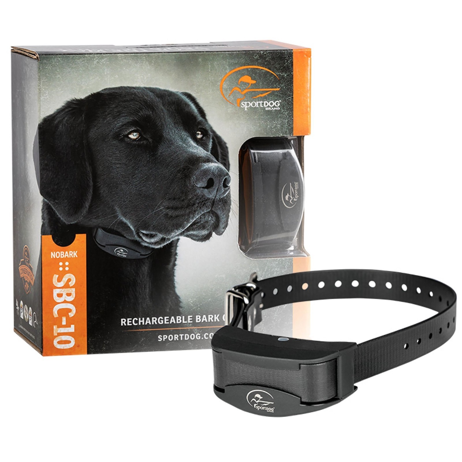 SportDOG Brand NoBark 10 Collar - Rechargeable - Waterproof & Submersible