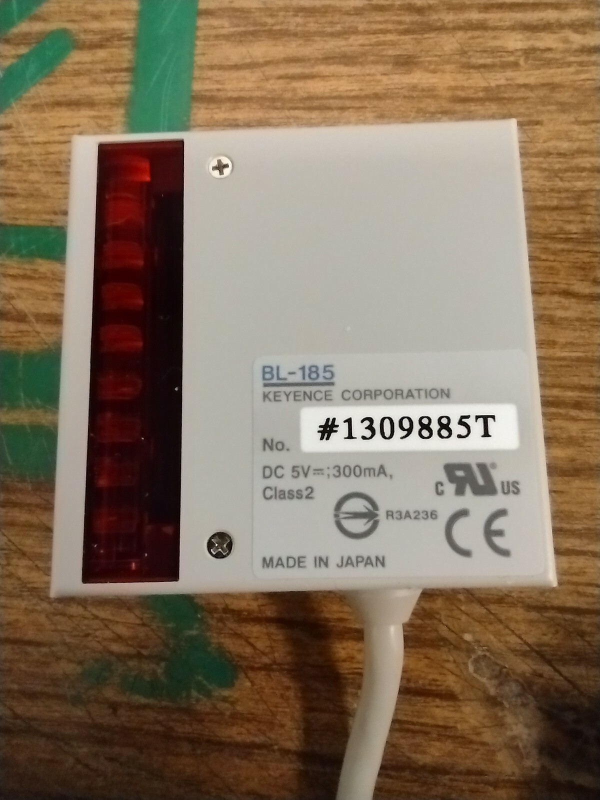 Keyence Corp BL-185 Barcode Scanner Sensor - FAST USA SHIPPING! #E4