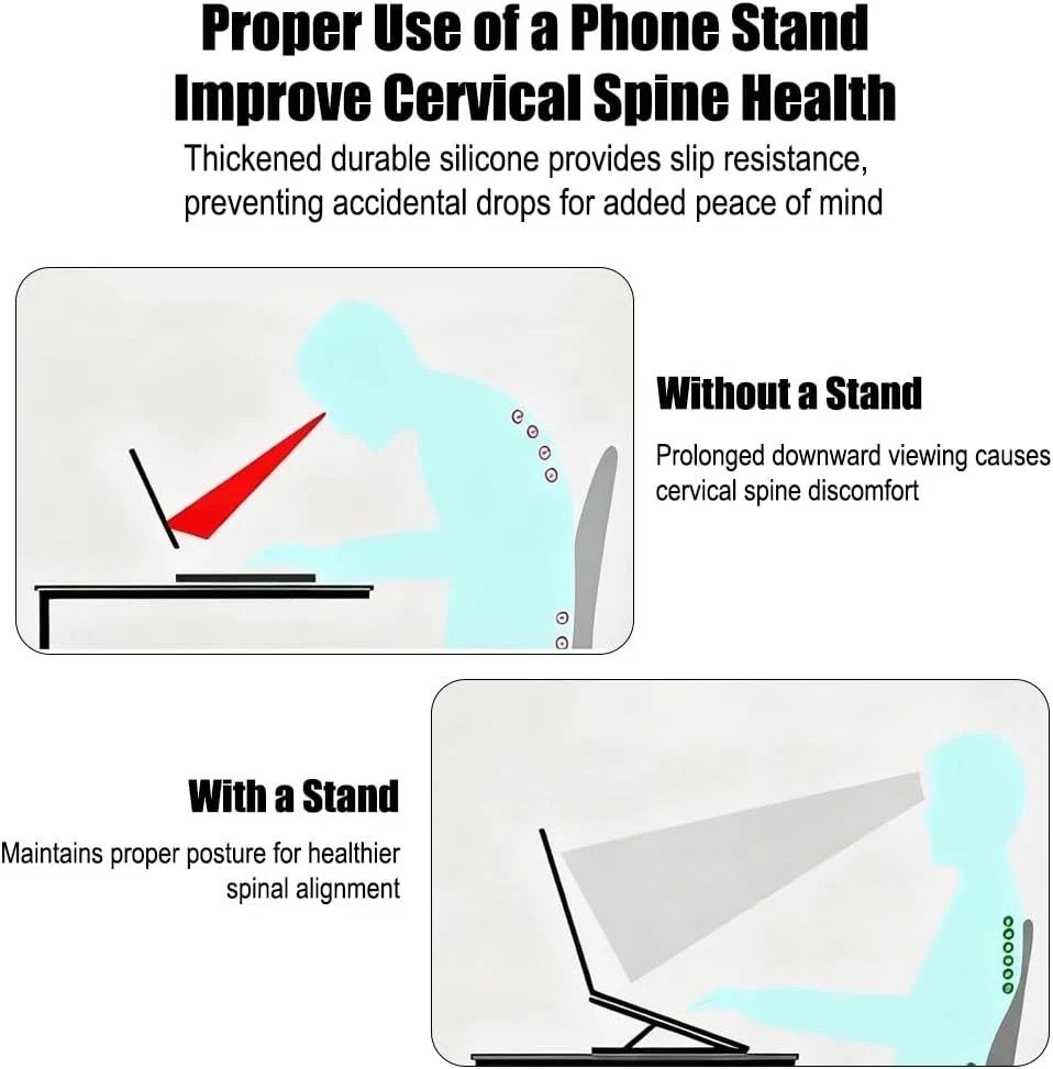 Portable Laptop Stand Adjustable Foldable Notebook Tablet Holder Computer Desk
