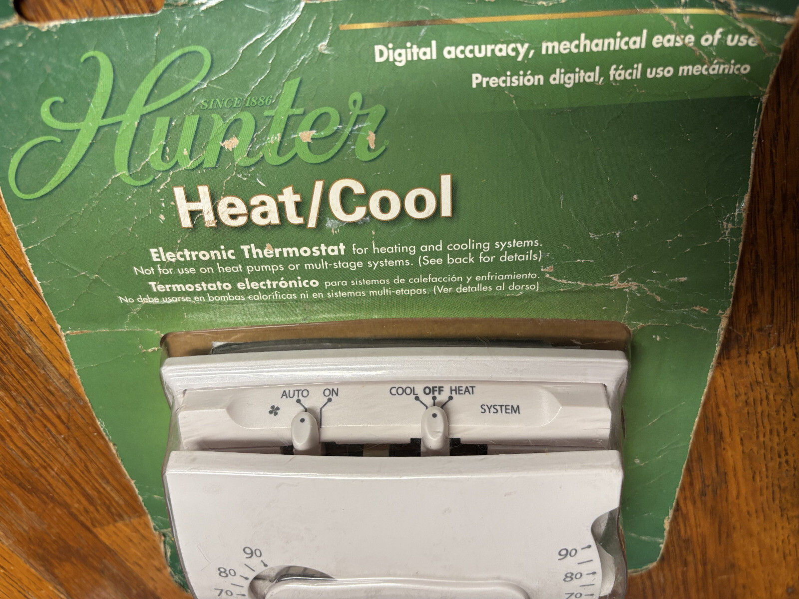 Hunter Electronic Thermostat Heating Cooling Systems 40170 New