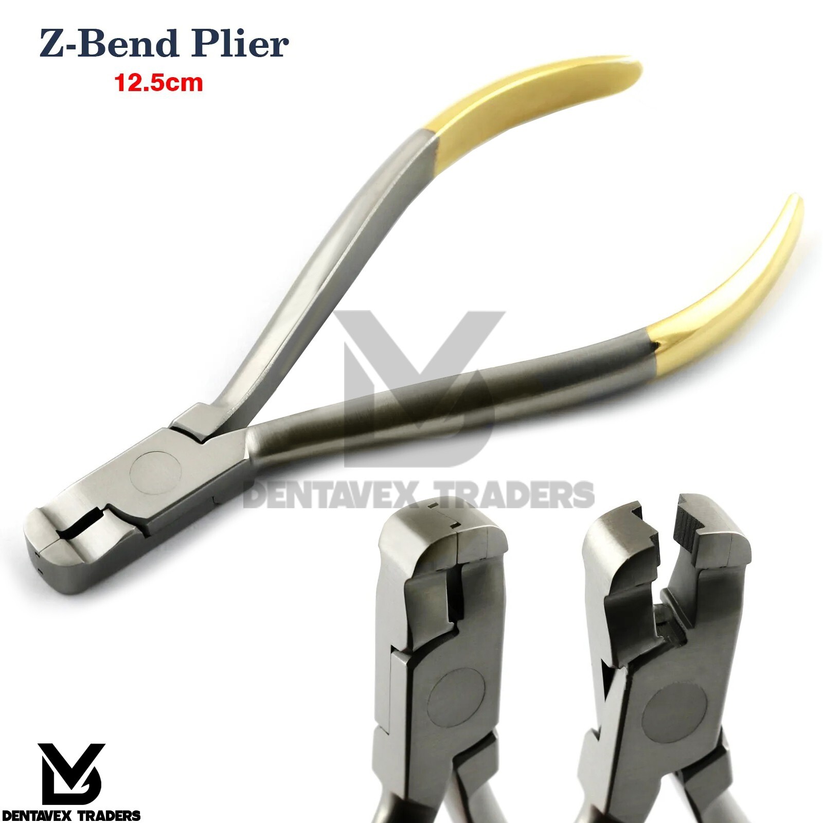 New Precision Z-Bend Plier TC Orthodontic Dental Arch-wire Bending Step Making