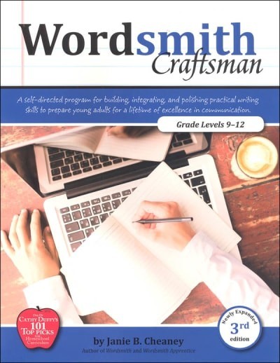 Wordsmith Craftsman Grade Levels 9 - 12  Current 3rd Edition Janie B Cheaney