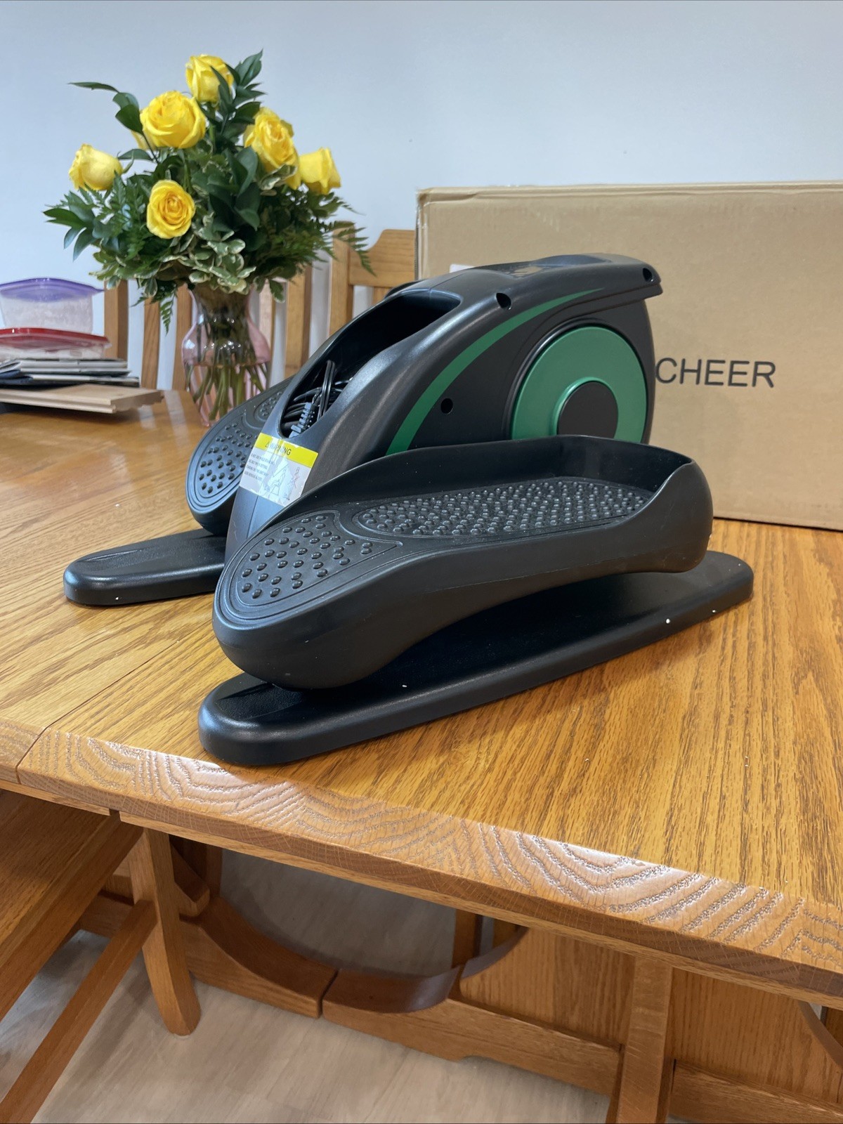 Ancheer Under Desk Elliptical Trainer