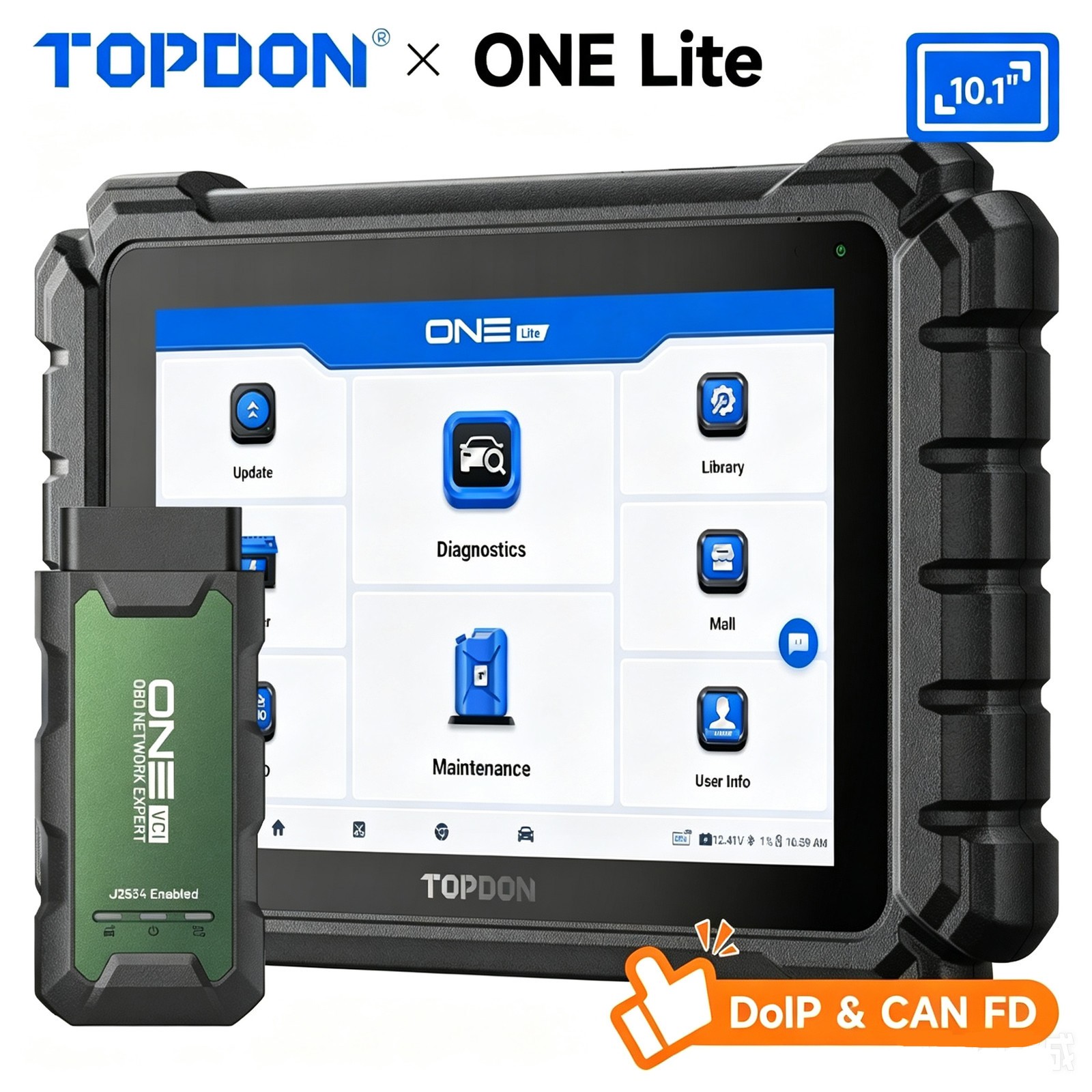 2026 TOPDON ONE LITE PRO Car OBD2 Scanner Diagnostic Scan Tool Online Coding
