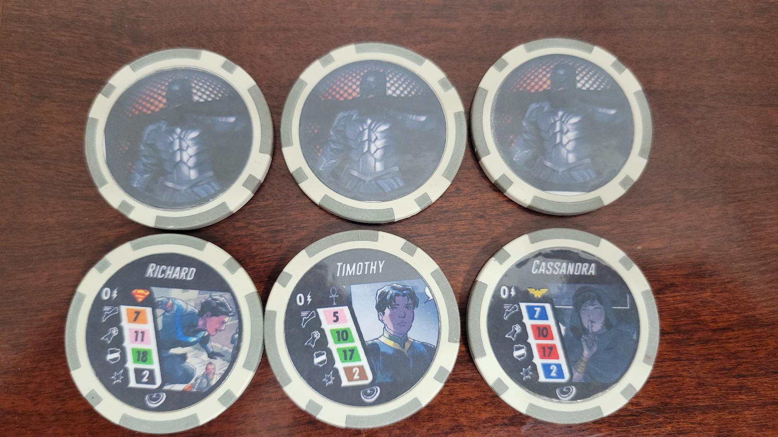 Heroclix Custom Bat-Prince 057 Tokens Bystanders Masters of Time Richard Timothy