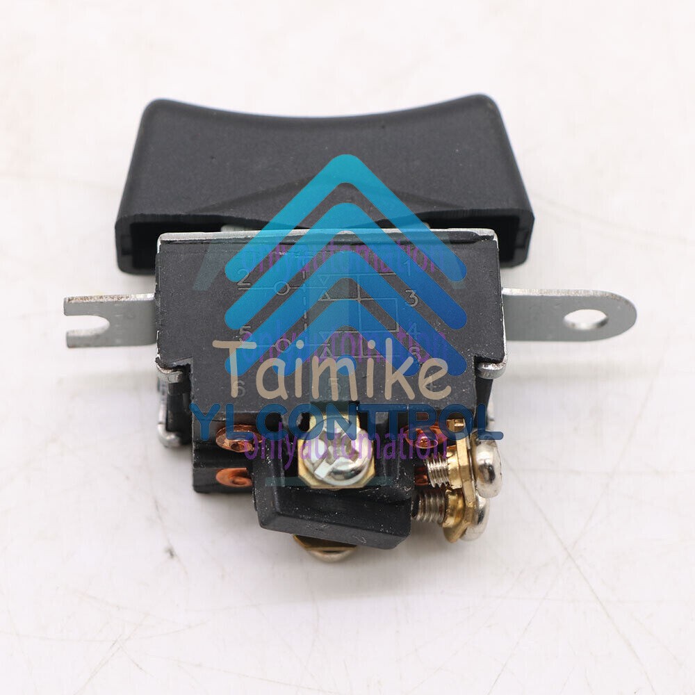 1PC ZLB KR28 Rocker Switch 4 Pins 3 Positions With Screws