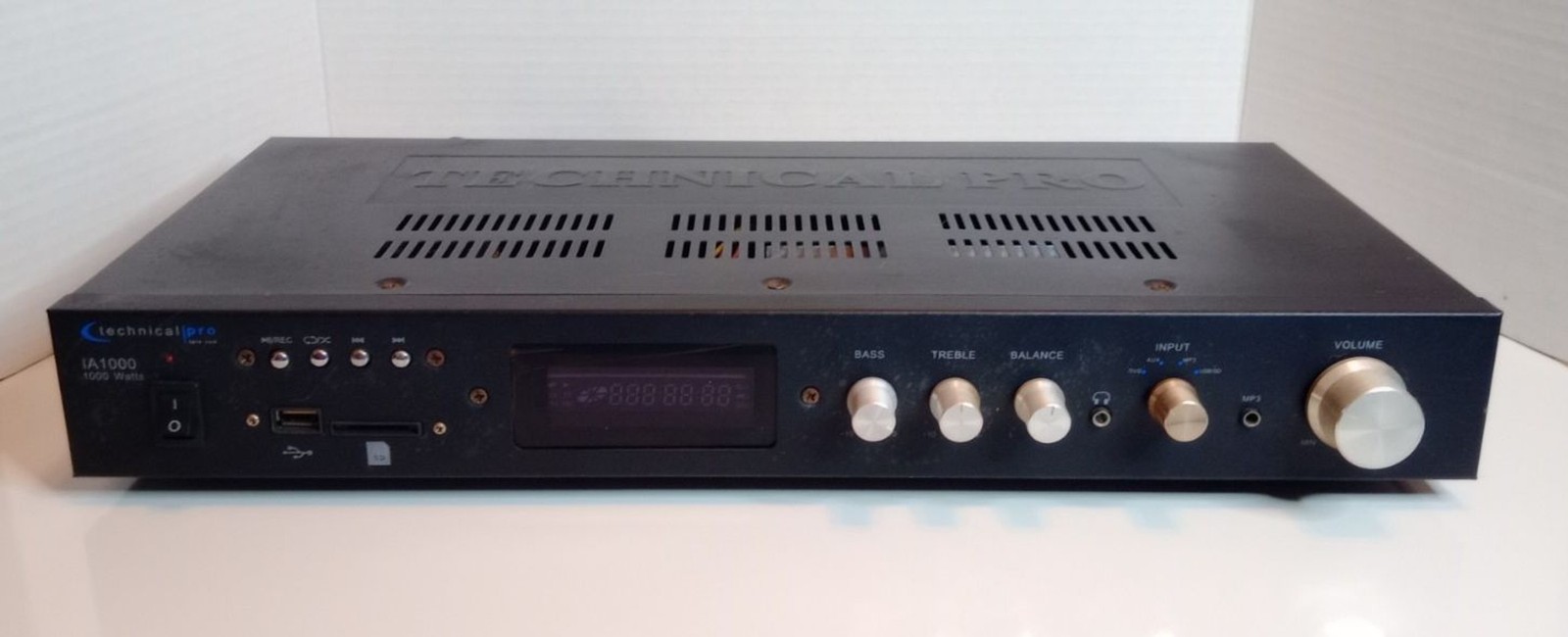 Technical Pro Integrated 1000 Watts Amplifier w/ USB, SD Card (Read Description)