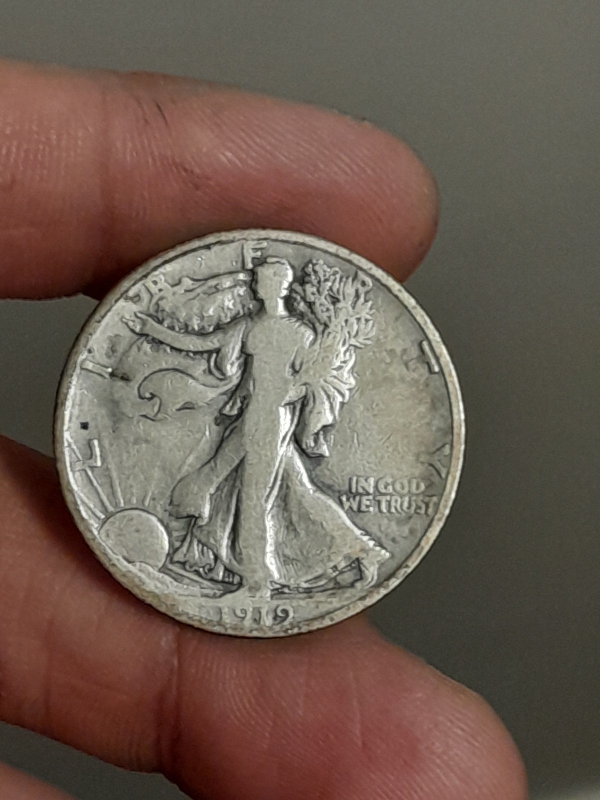 1919- S Walking Liberty Half Dollar #3