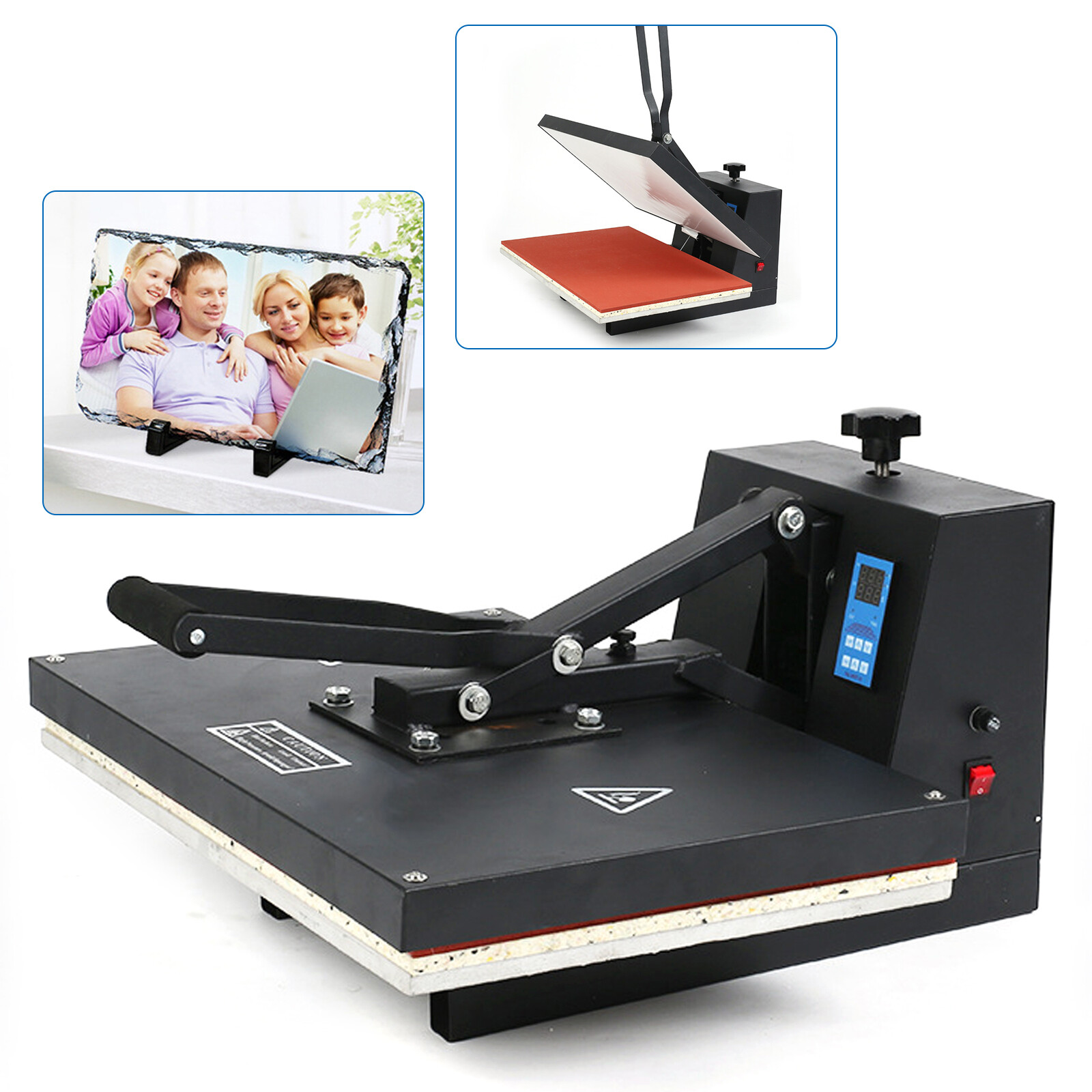 16"x 24" Heat Press Transfer Digital Clamshell T-Shirt Sublimation Press Machine