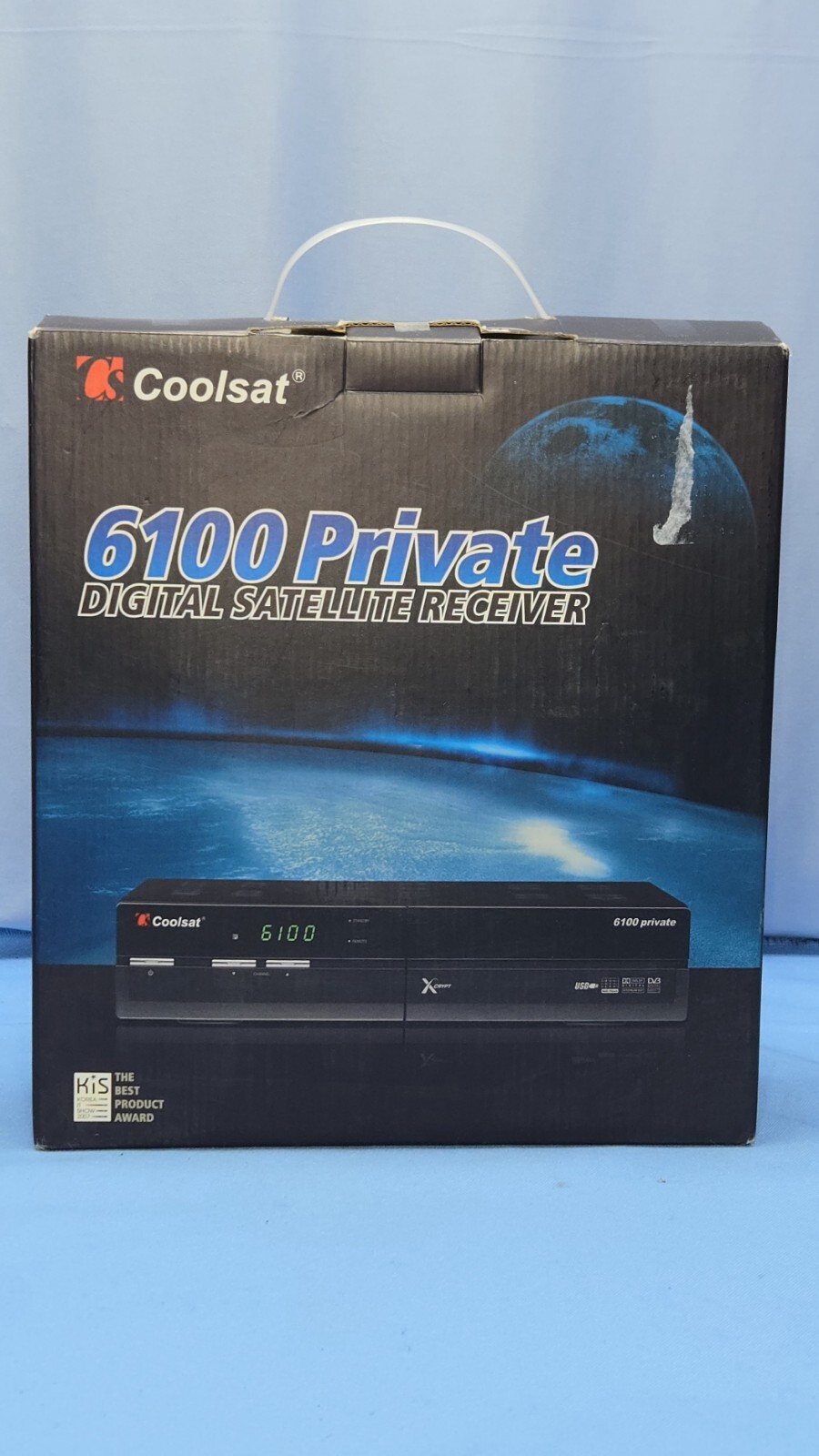 Coolsat, 6100 Private Free To Air Scan Satellite Receiver Television TV Movie